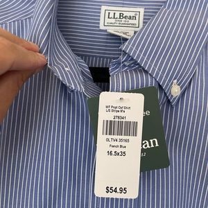 L.L. Bean men’s button down shirt